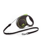 Flexi Black Design Cord Πτυσσόμενος Οδηγός Κορδόνι Small 5m