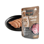 Leonardo Pouch Meat Menu Υγρή Τροφή Γάτες Ποικιλία Κρεάτων 85g