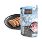 Leonardo Pouch Poultry Pure Kitten Υγρή Τροφή Για Γατάκια Πουλερικά 85g
