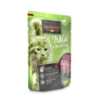 Leonardo Pouch Wild & Blueberries Υγρή Τροφή Γάτας Κυνήγι & Μύρτιλα 85g