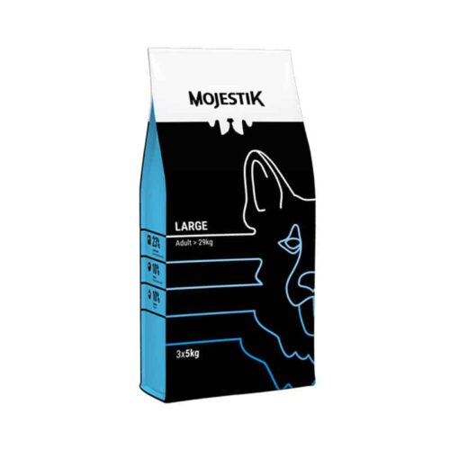 Mojestik Large Adult Ξηρά Τροφή Σκύλου Ενήλικα Μεγάλων Φυλών άνω 29kg Κοτόπουλο