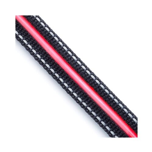 Flexi Vario Led Flash Belt Φωτιζόμενη Led Προέκταση Οδηγού Ιμάντα Μαύρο