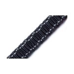 Flexi Vario Soft Stop Belt Ελαστική Προέκταση Οδηγού Ιμάντα Μαύρο