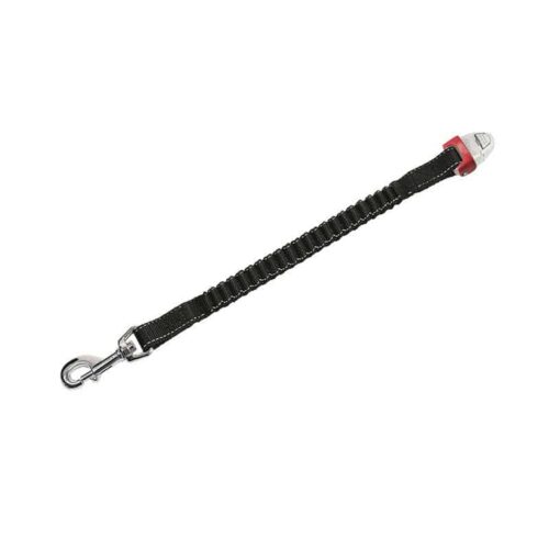Flexi Vario Soft Stop Belt Ελαστική Προέκταση Οδηγού Ιμάντα Μαύρο