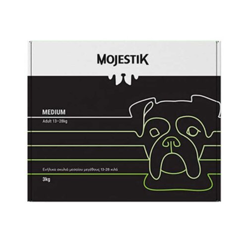 Mojestik Medium Adult Ξηρά Τροφή Σκύλου Μεσαίων Φυλών 13-28kg Κοτόπουλο & Ψάρι