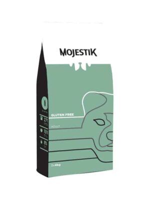 Mojestik Gluten Free Adult Ξηρά Τροφή Σκύλου Ενήλικα, Υπερήλικα & Ευαίσθητους Κοτόπουλο & Ψάρι