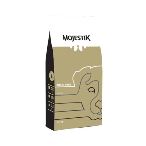 Mojestik Grain Free Adult Ξηρά Τροφή Σκύλου Ενήλικα, Υπερήλικα, Ευαίσθητα Κοτόπουλο & Ψάρι