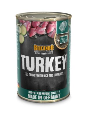 Belcando Τurkey Υγρή Τροφή Σκύλου Γαλοπούλα, Ρύζι & Κολοκυθάκια