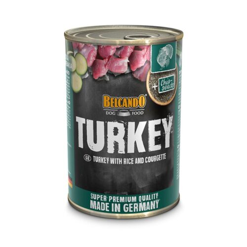 Belcando Τurkey Υγρή Τροφή Σκύλου Γαλοπούλα, Ρύζι & Κολοκυθάκια