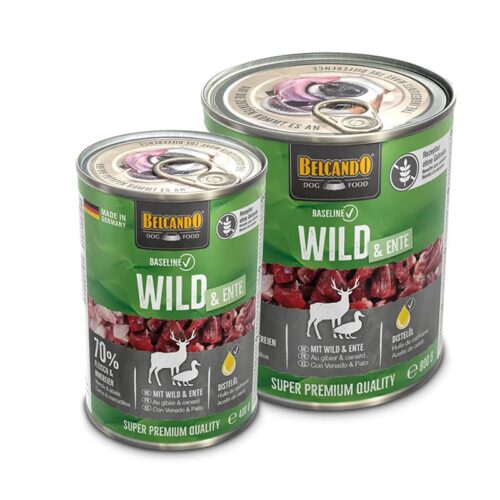 Belcando Baseline Wild & Duck Grain Free Υγρή Τροφή Σκύλων Κυνήγι & Πάπια