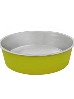 Duvo Dinner Time Matt Fix Inox Μπολ Με Λάστιχο Πράσινο 750ml