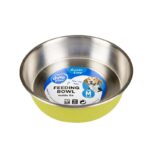 Duvo Dinner Time Matt Fix Inox Μπολ Με Λάστιχο Πράσινο 750ml