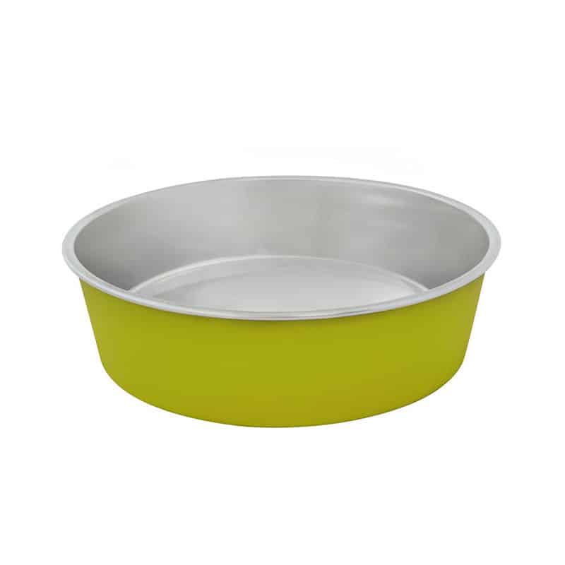 Duvo Dinner Time Matt Fix Inox Μπολ Με Λάστιχο Πράσινο 750ml