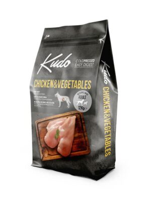 Kudo Chicken & Vegetables Adult All Breeds Ξηρά Τροφή Σκύλων Κοτόπουλο 12kg
