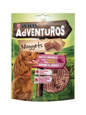 Purina Adventuros Nuggets Λιχουδιά Σκύλου Αγριόχοιρος 90gr