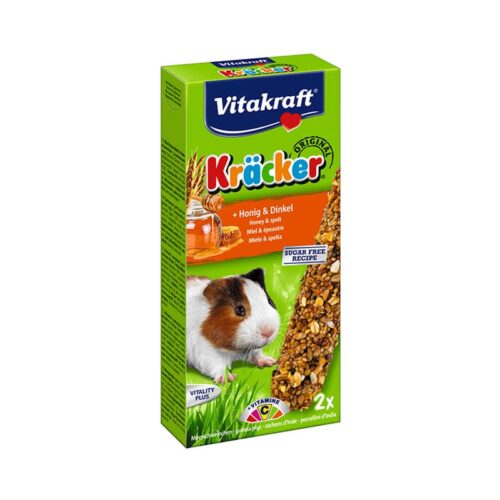 Vitakraft Kracker Λιχουδιά Με Μέλι & Dingel Για Ινδικό Χοιρίδιο 2τμχ