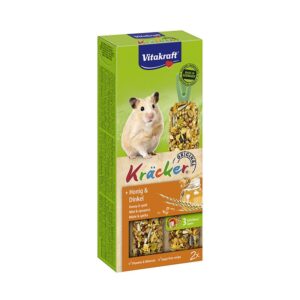 Vitakraft Kracker Λιχουδιά Με Μέλι & Dingel Για Ινδικό Χοιρίδιο 2τμχ