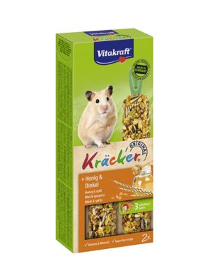 Vitakraft Kracker Λιχουδιά Με Μέλι & Dingel Για Ινδικό Χοιρίδιο 2τμχ
