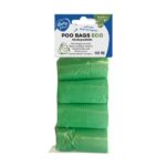 Duvo Poo Bags Eco Βιοδιασπώμενες Σακούλες Απορριμμάτων 4τμχ