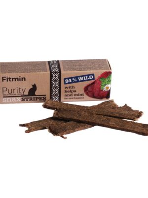 Fitmin Purity Snax Stripes Wild Λιχουδιά Γάτας Ελάφι 35g