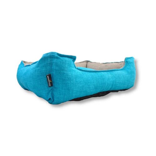 Woofmoda Πουφ M912-1201 Υφασμάτινο Κρεβάτι Σκύλου & Γάτας