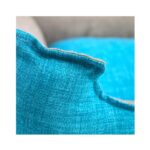 Woofmoda Πουφ M912-1201 Υφασμάτινο Κρεβάτι Σκύλου & Γάτας