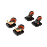 Ferplast Kit Wheels L440 Σετ Τροχών Κλουβιού Μεταφοράς
