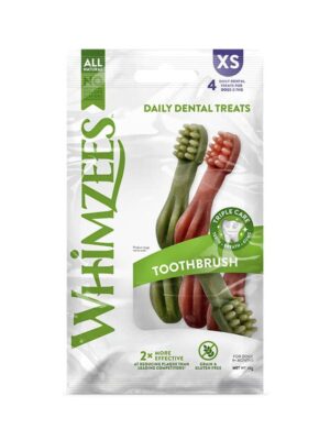 Whimzees Daily Dental Treat Toothbrush Οδοντική Λιχουδιά Σκύλου Οδοντόβουρτσα