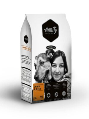 Amity Adult Lamb & Rice Ξηρά Τροφή Σκύλων Αρνί & Ρύζι