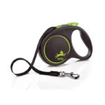 Flexi Black Design Tape Πτυσσόμενος Οδηγός Ιμάντας Medium 5m