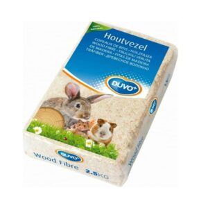 Duvo Wood Fibre Ροκανίδι Τρωκτικών Χωρίς Άρωμα 2.5kg