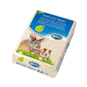 Duvo Wood Fibre Ροκανίδι Τρωκτικών Μήλο 3.6kg