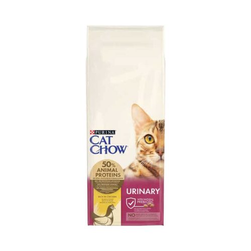 Purina Cat Chow Urinary Ξηρά Τροφή Γάτας Ουροποιητικό Συστήμα Κοτόπουλο 15kg