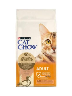 Purina Cat Chow Adult Ξηρά Τροφή Γάτας Πάπια 15kg