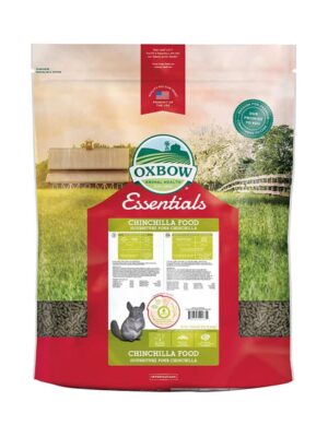 Oxbow Essentials Chinchilla Food Πλήρης Τροφή Για Τσιντσιλά 1.36kg