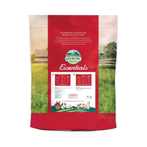 Oxbow Essentials Chinchilla Food Πλήρης Τροφή Για Τσιντσιλά 1.36kg