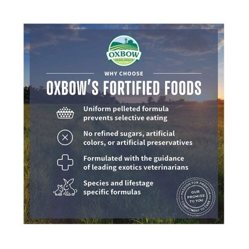 Oxbow Essentials Chinchilla Food Πλήρης Τροφή Για Τσιντσιλά 1.36kg