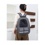 Glee Τσάντα Μεταφοράς Backpack Σκύλου & Γάτας Hiking Γκρι