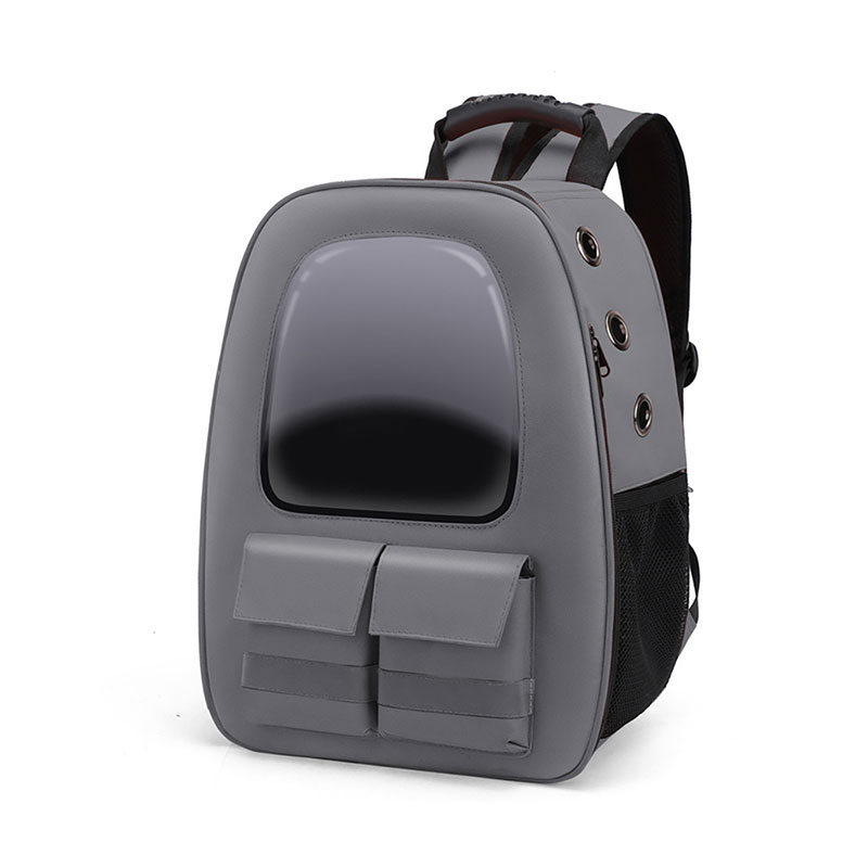 Glee Τσάντα Μεταφοράς Backpack Σκύλου & Γάτας Hiking Γκρι